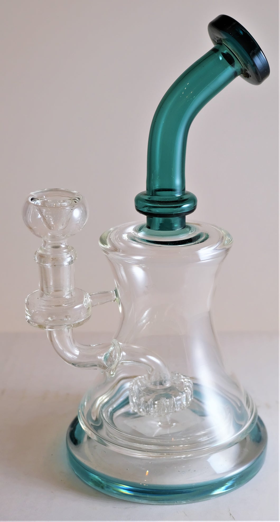 Bong  - Teal with Perc