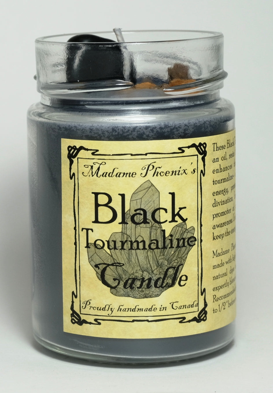 Madame Phoenix - BLACK TOURMALINE Candle