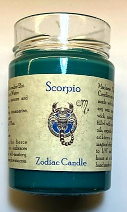 Madame Phoenix - SCORPIO Zodiac Candle